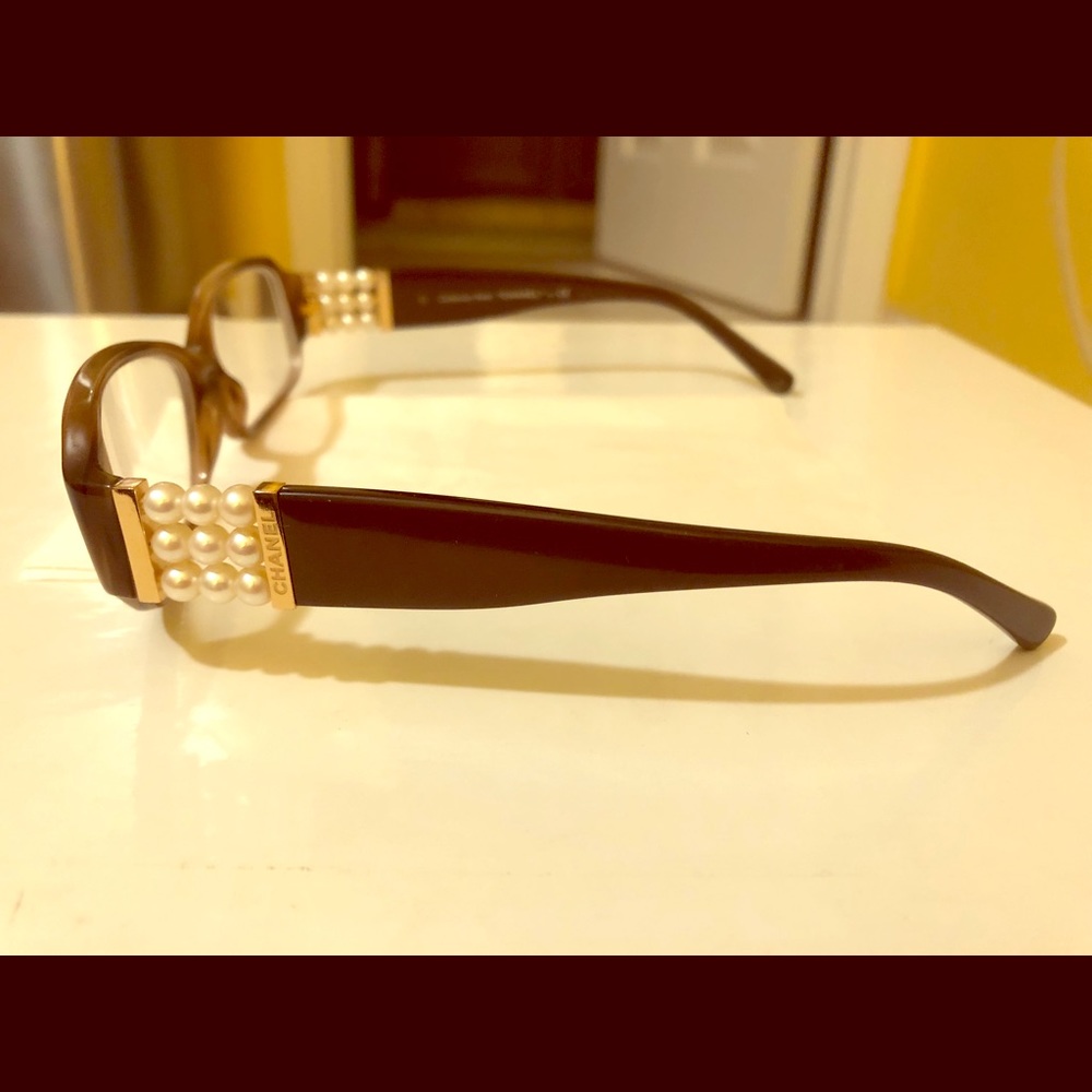 CHANEL Perle Tortoise 3166-H c. 1101 Eyeglasses